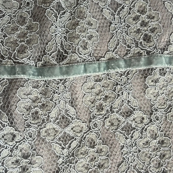 Gorgeous Crochet halter dress in grey blue - Picture 4 of 11